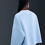 Playera Dri-FIT oversized de cuello redondo para mujer Nike 24.7 ImpossiblySoft