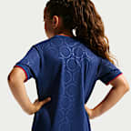 FC Barcelona Third Big Kids' Nike Dri-FIT Soccer Pre-Match Top