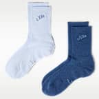 Nike Everyday Elevated Micro-Crew Socks (2 Pairs)