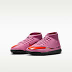 Nike Jr. Mercurial Superfly 10 Club Younger/Older Kids' Turf High-Top Football Shoes