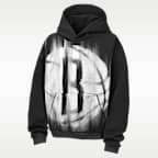 Brooklyn Nets Big Kids' Nike Basketball Hoodie