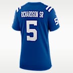 Anthony Richardson Sr. Indianapolis Colts Women’s Nike NFL Game Jersey