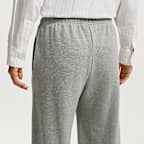 Nike Studio Fleece Lightweight 'French Terry' Women's Mid-Rise Wide-Leg Trousers