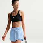 Nike One Women's Dri-FIT Mid-Rise 8cm (approx.) 2-in-1 Shorts