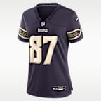 T.J. Hockenson Minnesota Vikings Rivalries Collection Women's Nike NFL Game Jersey