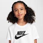Zkrácené tričko Nike Sportswear pro větší děti (dívky)