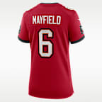 Baker Mayfield Tampa Bay Buccaneers 50th Anniversary Women’s Nike NFL Game Jersey