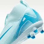 Nike Jr. Mercurial Superfly 10 Academy Younger/Older Kids' Multi-Ground High-Top Football Boot