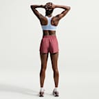 Short de running Dri-FIT taille mi-haute avec sous-short intégré Nike Tempo pour femme