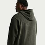 Sudadera con gorro de tejido Fleece prelavada para hombre Nike Sportswear Club