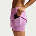 ナイキ スウィフト ウィメンズ Dri-FIT ミッドライズ 2イン1 ランニングショートパンツ