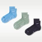 Nike Everyday Elevated Ankle Socks (3 Pairs)