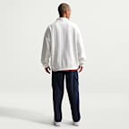 Playera de golf Therma-FIT oversized de medio cierre para hombre Nike Fairway Fresh