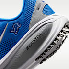 Nike Vomero 18 (Detroit Lions) Men's NFL Road Running Shoes