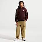 Sudadera con gorro oversized para niños talla grande Nike Sportswear Club Fleece