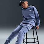 Pants cargo para niños talla grande Nike Sportswear Club Fleece
