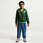 Chamarra Anthem de futbol Nike Dri-FIT para niños talla grande de Nigeria