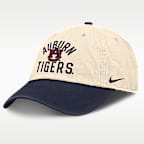 Gorra universitaria Nike ajustable para hombre Auburn Primetime 2-Tone Club
