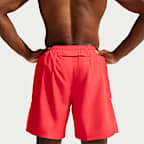 Nike Miler Dri-FIT hardloopshorts met binnenbroek voor heren (18 cm)