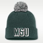 Michigan State Peak Men's Nike College Cuffed Beanie