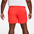 Shorts de correr Dri-FIT de 18 cm con forro de ropa interior para hombre Nike Stride