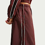 Pants Barrel de tiro medio holgados para mujer Nike Sportswear