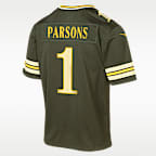 Micah Parsons Green Bay Packers Rivalries Collection Big Kids' Nike NFL Game Jersey