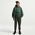 Oversized Nike Sportswear Tech Fleece-pullover med hætte til større børn (drenge)