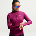 Nike Swift Women's Dri-FIT UV 1/4-Zip Running Top