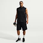 Nike N.A.C. Men's Dri-FIT Fleece Sleeveless Training Hoodie