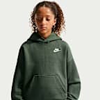 Sudadera con gorro oversized para niños talla grande Nike Sportswear Club Fleece