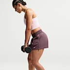 Nike One Women's Dri-FIT Brief-Lined High-Waisted 5" Shorts