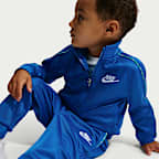 Conjunto infantil de 2 piezas Dri-FIT con ribetes y cierre completo Nike Propus Lifestyle