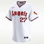 Jersey Nike Dri-FIT ADV de la MLB Limited para hombre Mike Trout Los Angeles Angels