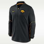 Iowa Sideline Men's Nike Dri-FIT College 1/2-Zip Top