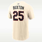 Byron Buxton Minnesota Twins 2026 MLB at Field of Dreams Men's Nike MLB T-Shirt