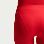 NikeSKIMS Weightless Leggings de talle alto con panel en V - Mujer