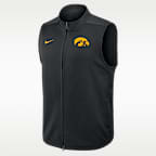 Iowa Victory Men's Nike Therma-FIT College Full-Zip Vest