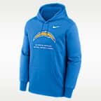 Los Angeles Chargers Men's Nike Therma NFL Pullover Hoodie