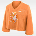 Tampa Bay Buccaneers Rewind Fashion Women's Nike Dri-FIT NFL Cropped Jersey