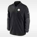 Pittsburgh Steelers Feel The Pressure Men's Nike Dri-FIT NFL 1/2-Zip Top