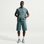 Nike N.A.C. Men's Dri-FIT Fleece Sleeveless Training Hoodie