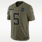 Anthony Richardson Sr. Indianapolis Colts Salute to Service Men's Nike Dri-FIT NFL Limited Jersey