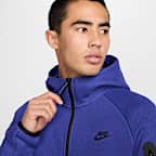 Chamarra Windrunner de tejido Fleece de cierre completo para hombre Nike Tech