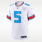 Jersey Nike de la NFL Game para hombre Jalen Pitre Houston Texans Rivalries Collection