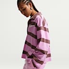 Short taille mi-haute Nike Studio Fleece Medium Weight pour femme