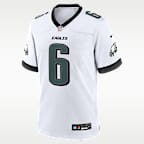 DeVonta Smith Philadelphia Eagles Men's Nike NFL Game Jersey