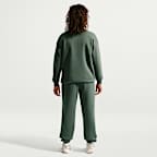 Sudadera de cuello redondo oversized para niña talla grande Nike Sportswear Studio