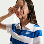 Polo de manga corta para niña talla grande Nike Sportswear