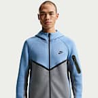 Nike Tech Windrunner-Jacke aus Fleece mit durchgehendem Reißverschluss (Herren)